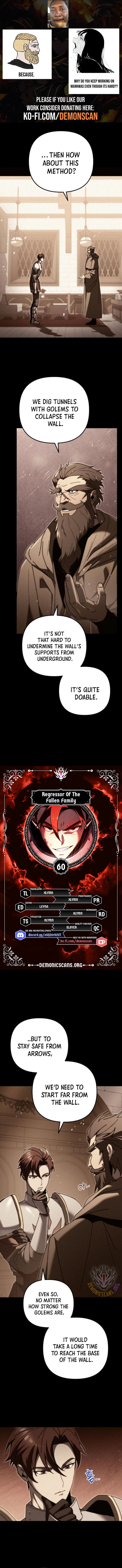 Regressor of the Fallen family Chapter 60 0